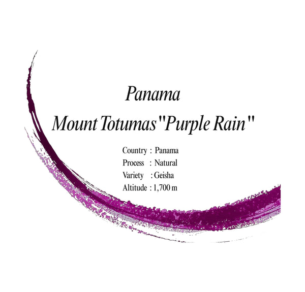 Panama / Mount Totumas Geisha Natural"Purple Rain"