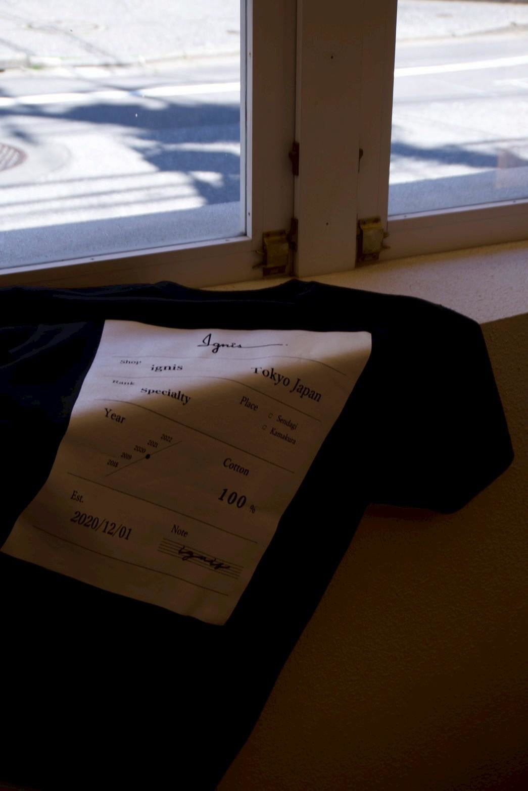 ignis Original T-shirt -Black-　