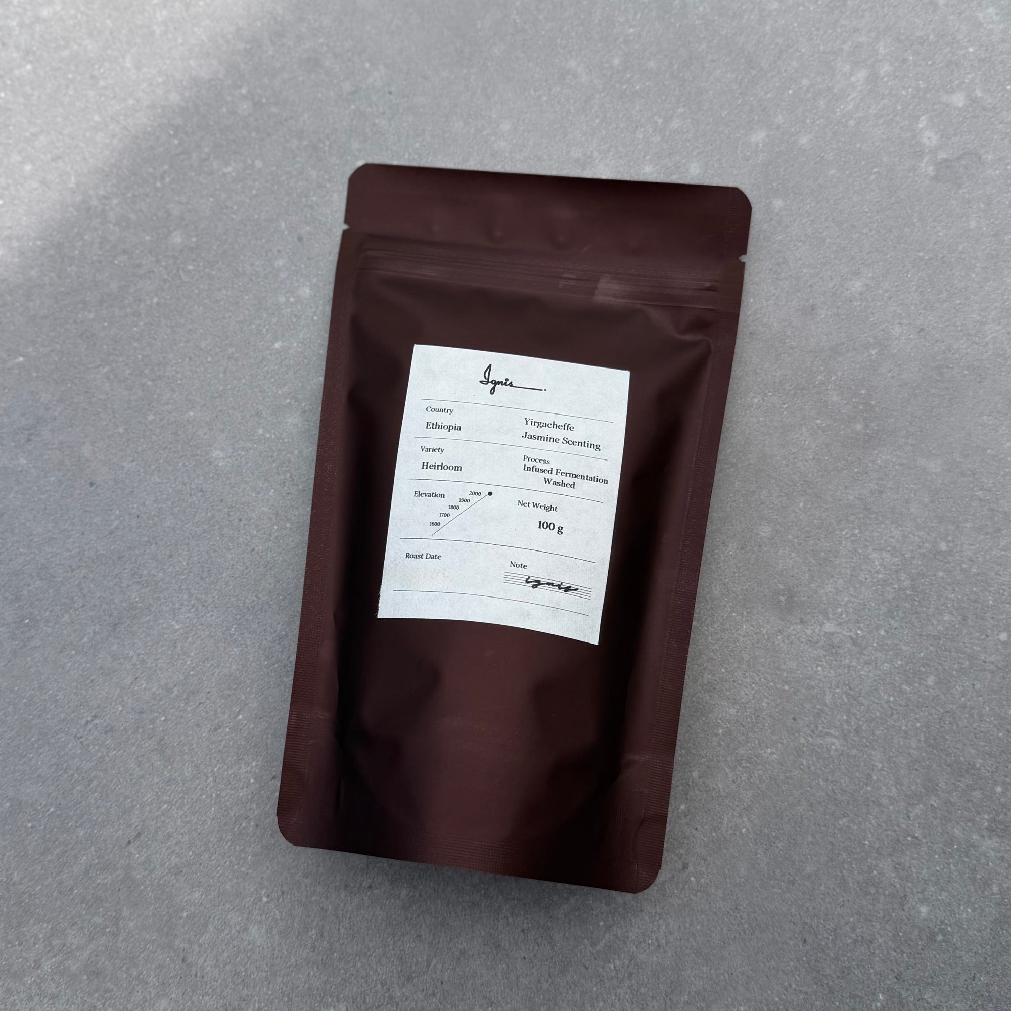 Ethiopia /  Yirgacheffe, Jasmine Scenting Heirloom