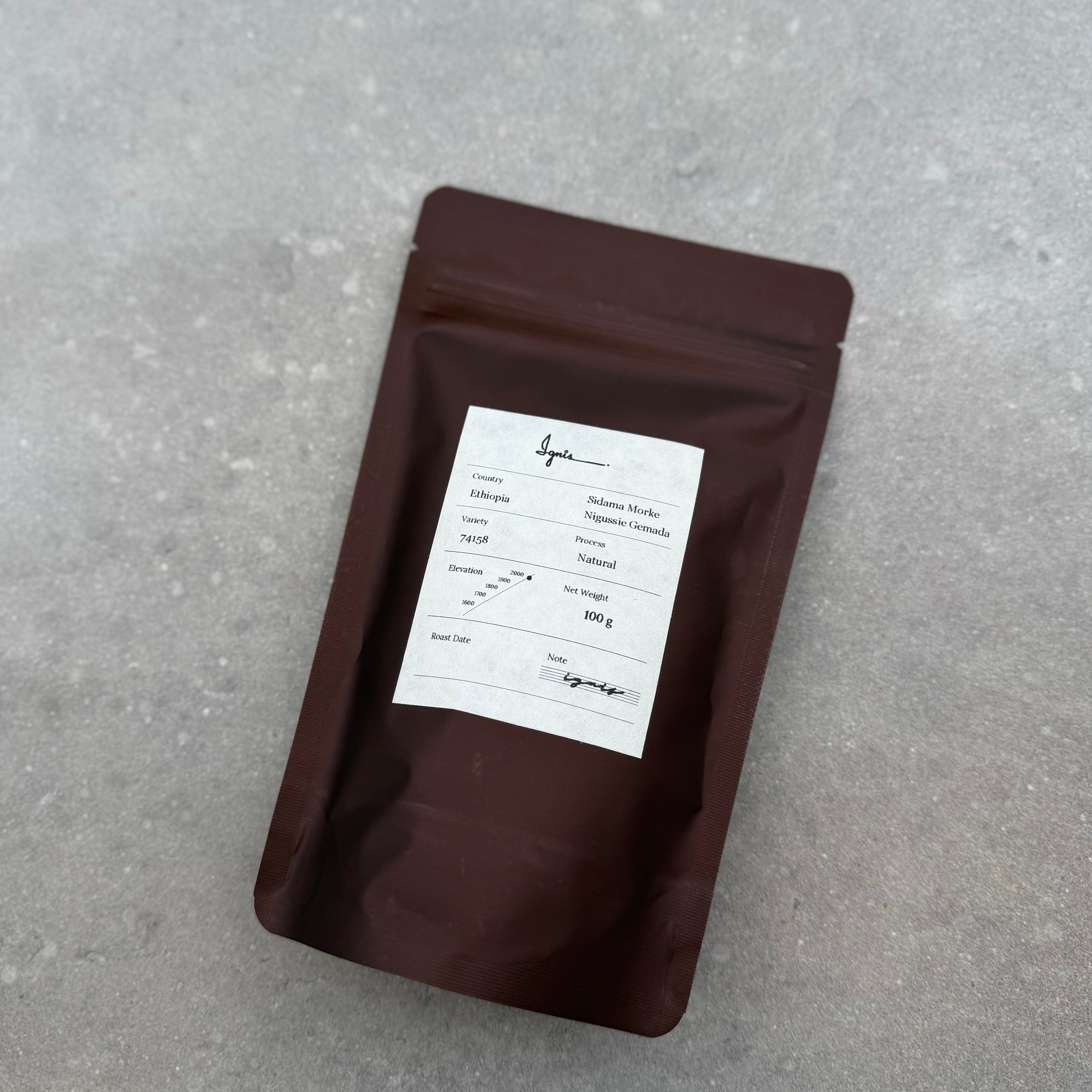 Ethiopia Morke 74158 Natural – ignis