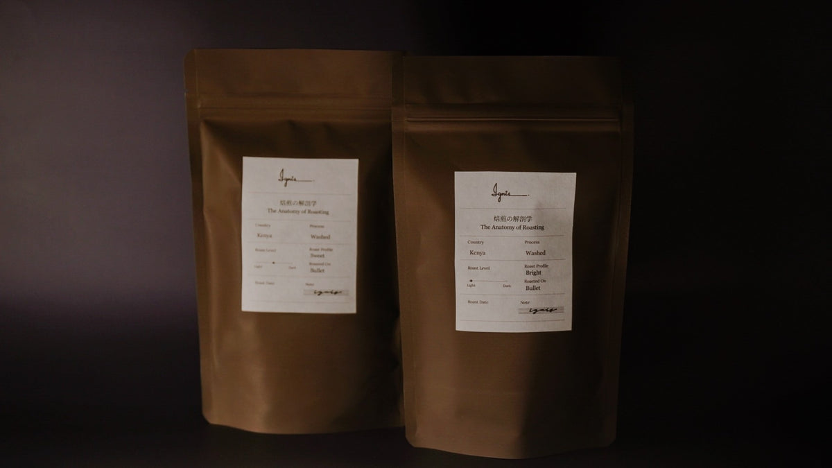 THE ANATOMY OF ROASTING　- Kenya Kianjiru Washed -