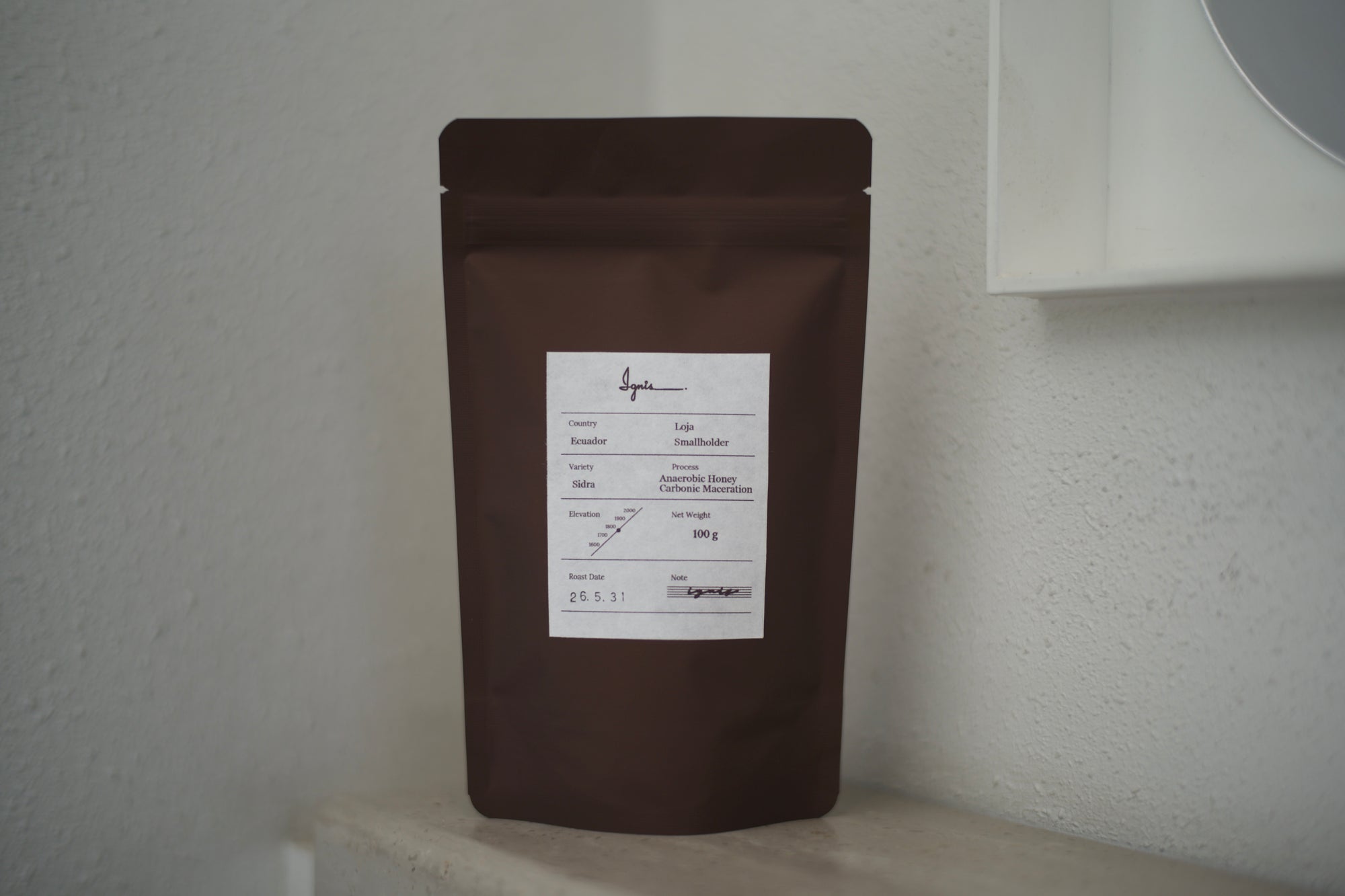 Ecuador / Loja Sidra Anaerobic Honey Carbonic Maceration