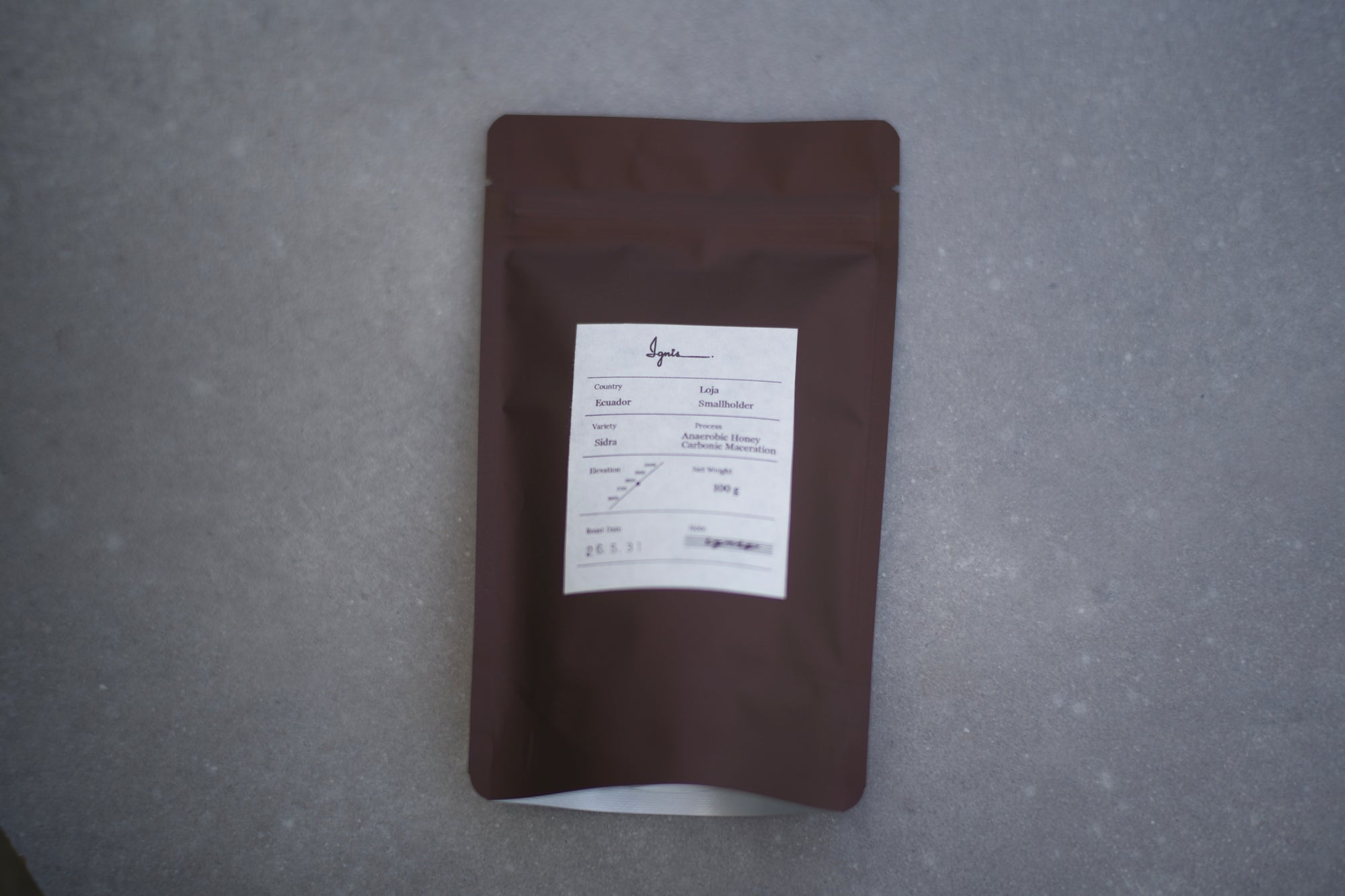 Ecuador / Loja Sidra Anaerobic Honey Carbonic Maceration